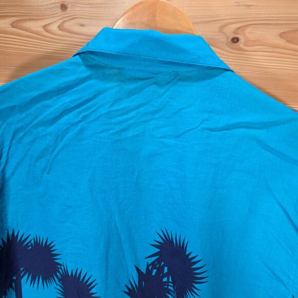 Mr Turk Desert All Over Print AOP Short Sleeve Button Shirt Men XL - Picture 4 of 11